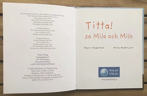 Titta! sa Mila och Milo