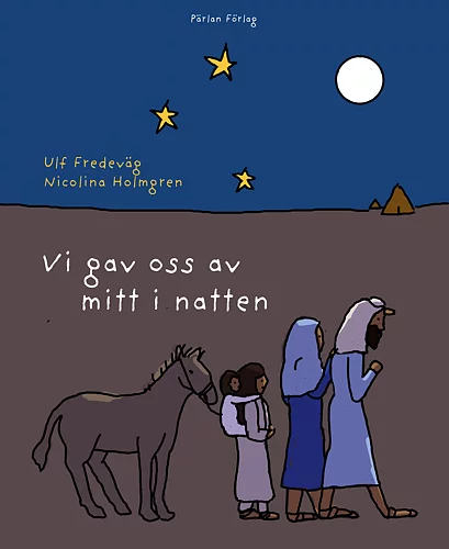 Vi gav oss av mitt i natten