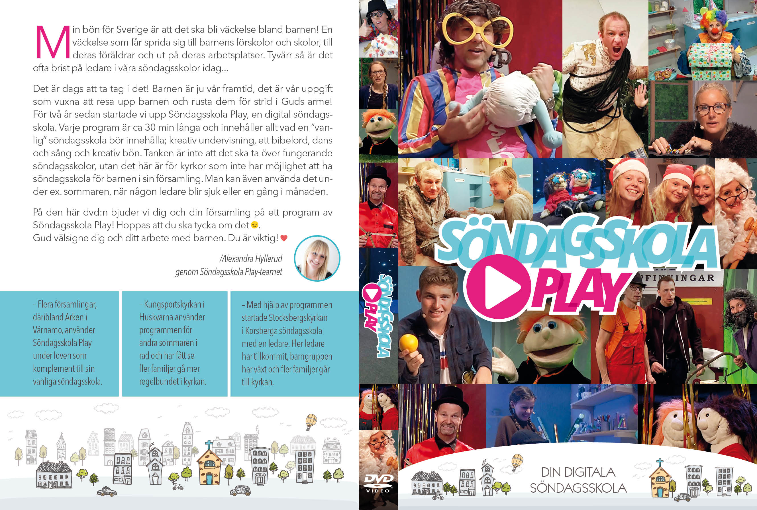 Söndagsskola Play DVD (Gratis ex.)