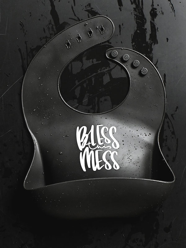 Mjuk haklapp - Bless this mess