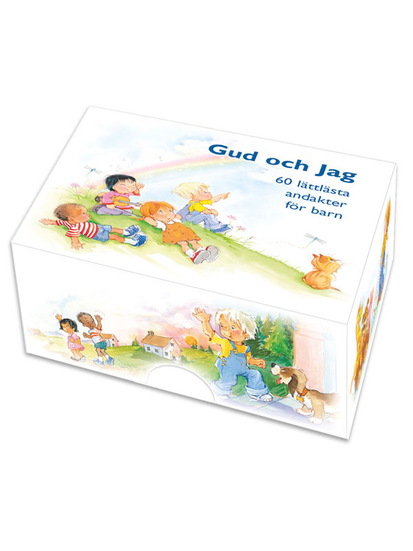 Andaktskort för barn - Gud & Jag 