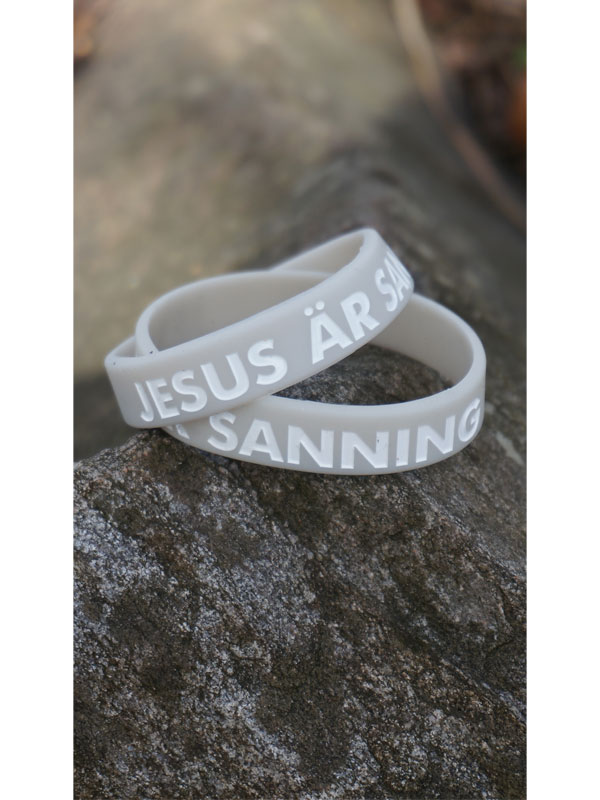 Silikonarmband - Jesus är Sanning