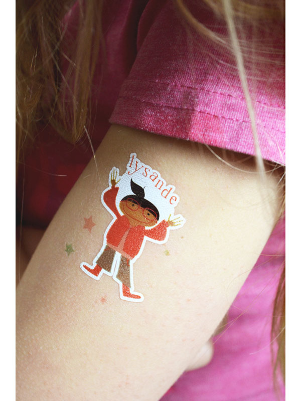 Tatueringsark -Älskad unge!